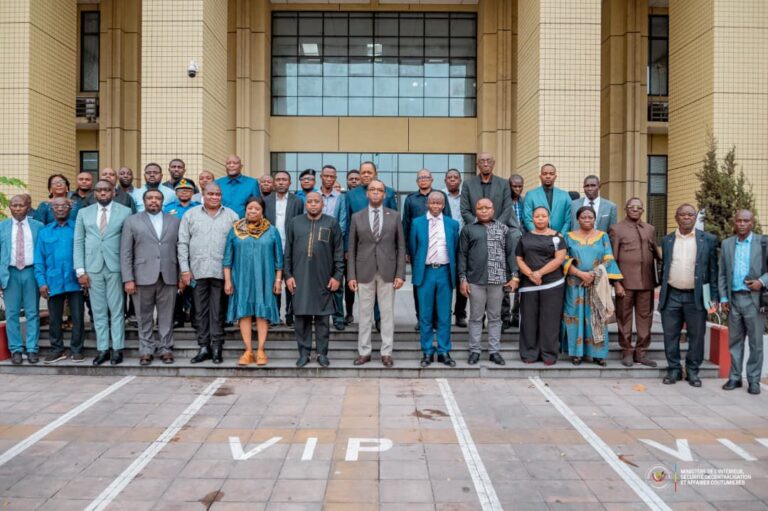 RDC : Le ministère de l’Intérieur adopte le plan de travail budgétisé annuel 2026
