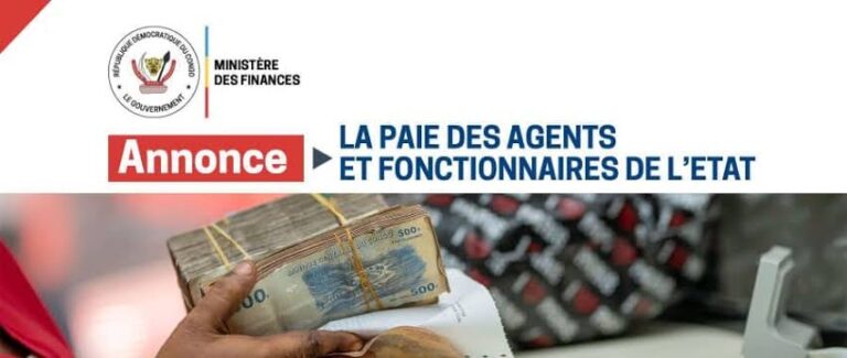 La paie d’avril 2026 pour agents et fonctionnaires  de l&rsquo;etat officiellement clôturée dans les délais