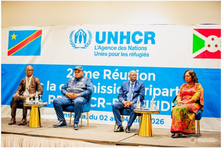 Retour volontaire des réfugiés : RDC et Burundi lancent les négociations à Kinshasa, sous l’égide du HCR‎
