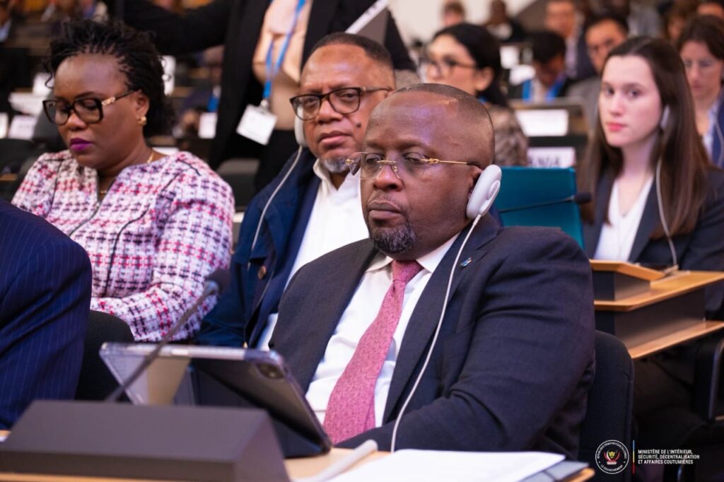 Genève : Jacquemain Shabani alerte le HCR sur la crise humanitaire en RDC