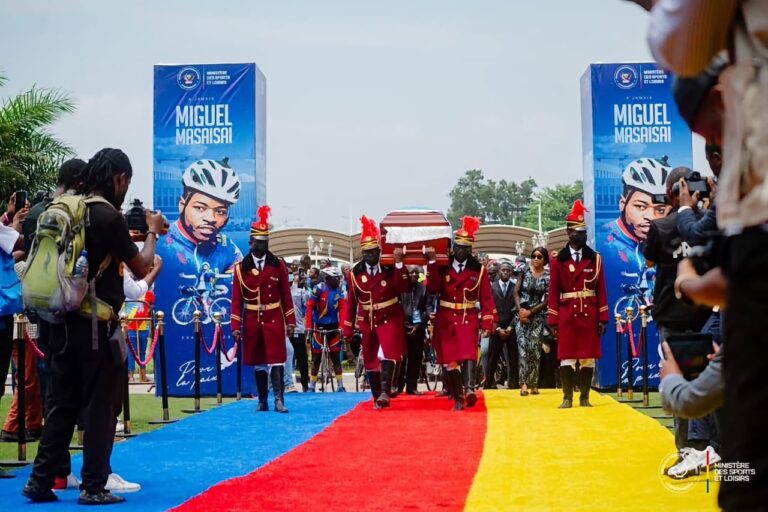 Inhumé à Kinshasa, Miguel Masaisai décoré à titre posthume de la Médaille d’or du mérite civique et sportif